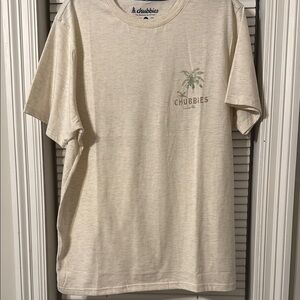 Chubbies Cream Men's T-Shirt